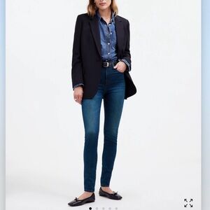 Madewell 10” High Rise Skinny Jeans Size 24T